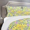 Designart 'Fancy Arabesque of Swirly Ornaments & Lovely Birds' Bohemian Bedding Set - Duvet Cover & Shams